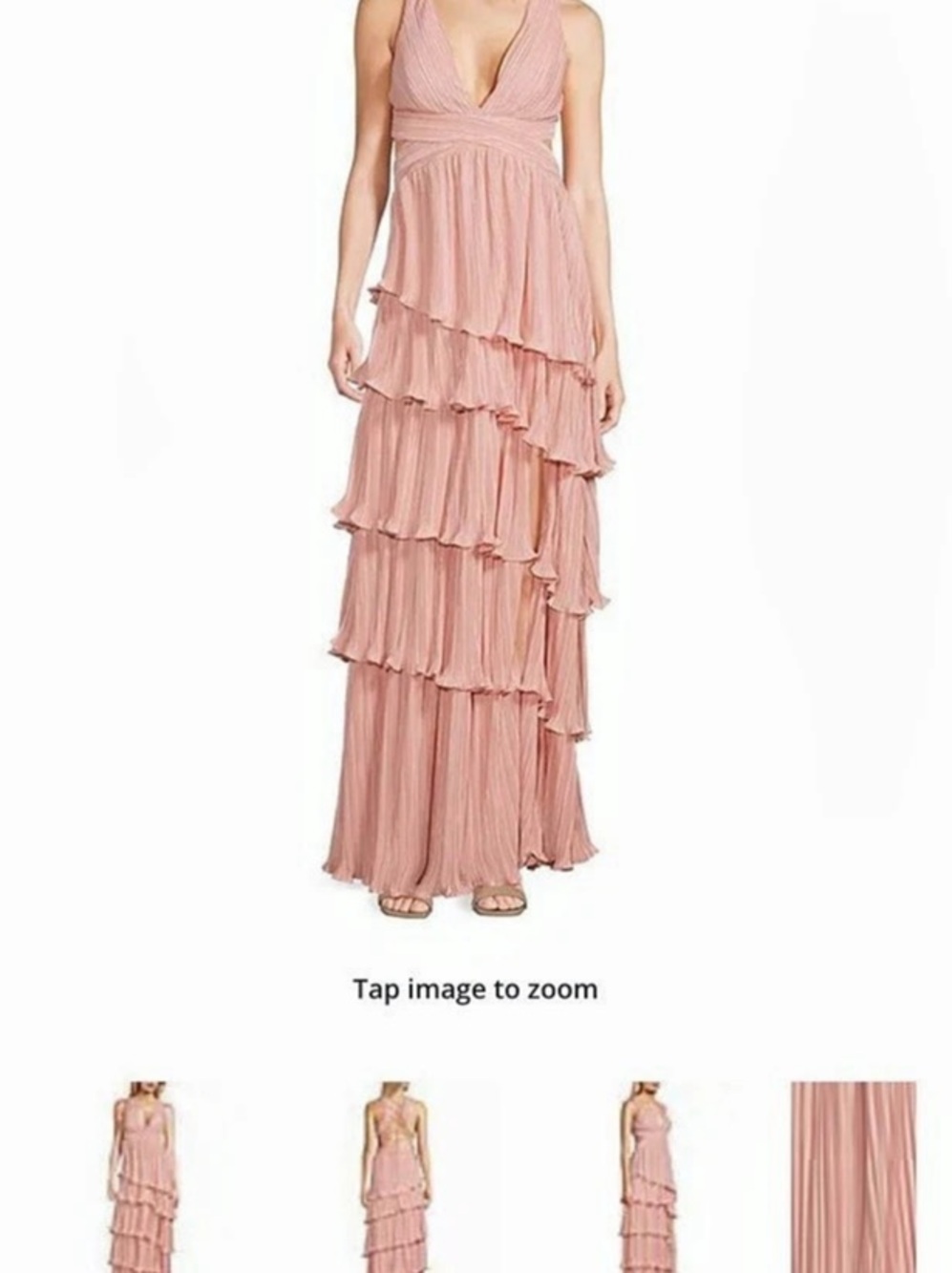 Lulus All About Love Blush Pink Maxi Dress